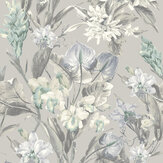 Florence Wallpaper - Platinum Petal - by SketchTwenty 3. Click for more details and a description.
