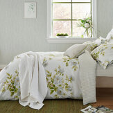 Adele Duvet Cover - English Pear - by Sanderson. Click for more details and a description.