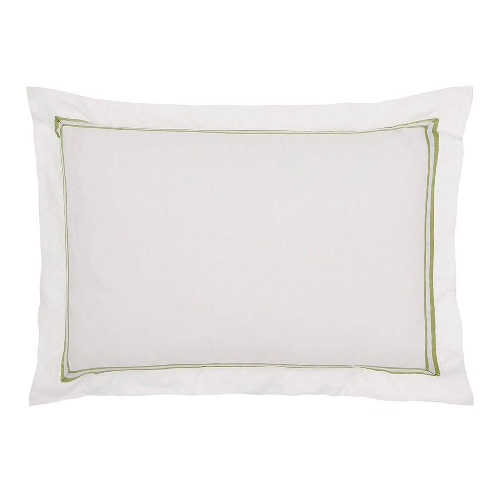 Adele Inlay Oxford Pillowcase - English Pear - by Sanderson