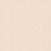 Stardust Wallpaper - Soft Pink - by Majvillan