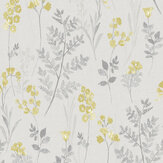 Pashley Wallpaper - Grey / Yellow - by Albany. Click for more details and a description.
