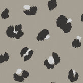 Papier peint Large Leopard Spot - Taupe - Albany. Cliquez pour en savoir plus et lire la description.