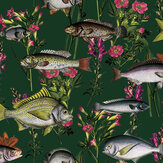 Lagoon Wallpaper - Green - by Albany. Click for more details and a description.