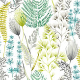 Summer Ferns Wallpaper - Acid - by Ohpopsi. Click for more details and a description.