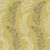 Mimosa Trail Wallpaper - Mustard - by Ohpopsi. Click for more details and a description.