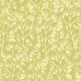 Arabella  Wallpaper - Chartreuse - by Ohpopsi. Click for more details and a description.