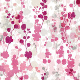 Blossom Wallpaper - Raspberry - by Ohpopsi. Click for more details and a description.