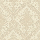 Shimmer Damask Wallpaper - Ivory - by Albany. Click for more details and a description.