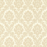 Damask Baroque Wallpaper - Champagne - by Albany. Click for more details and a description.