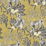 Morris Wallpaper - Mustard - by Ohpopsi. Click for more details and a description.