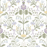 Till Carl Wallpaper - Lilac - by Sandberg. Click for more details and a description.