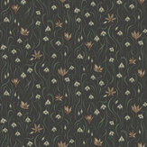 Signe Wallpaper - Charcoal - by Sandberg. Click for more details and a description.