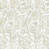 Zebra Wallpaper - Linen - by Ohpopsi. Click for more details and a description.