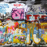 Urban Graffiti Large Mural - Multi - by Origin Murals. Click for more details and a description.