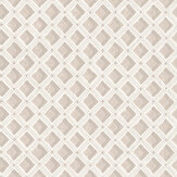 Amsee Geometric Wallpaper - Plaster - by Designers Guild. Click for more details and a description.