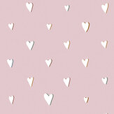 Hearts Wallpaper - Rose - by Hohenberger. Click for more details and a description.