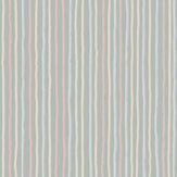 Stripes Wallpaper - Sage - by Hohenberger. Click for more details and a description.