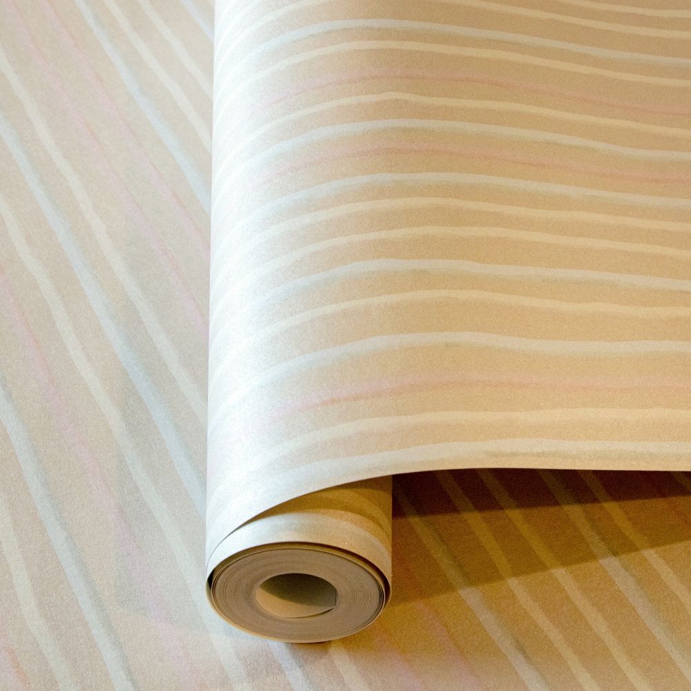 Stripes by Hohenberger - Beige - Wallpaper : Wallpaper Direct