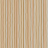 Stripes Wallpaper - Bronze - by Hohenberger. Click for more details and a description.