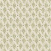 St John Street Trellis Wallpaper - Willow - by Designers Guild. Click for more details and a description.