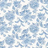 English Garden Floral Wallpaper - Delft - by Designers Guild. Click for more details and a description.