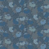 Carlisle Fauna Wallpaper - Woad - by Designers Guild. Click for more details and a description.