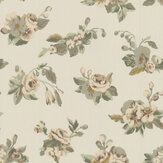 Craven Street Flower Wallpaper - Birch - by Designers Guild. Click for more details and a description.