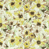 Helianthus  Fabric - Sunflower/ Grass/ Awakening - by Harlequin. Click for more details and a description.