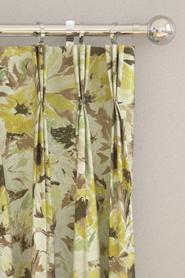 Helianthus  Curtains - Sunflower/ Grass/ Awakening - by Harlequin. Click for more details and a description.