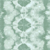 Batik Wallpaper - Aqua - by Hohenberger. Click for more details and a description.