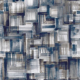 Brush Wallpaper - Indigo - by Hohenberger. Click for more details and a description.