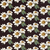 Paeonia  Fabric - Black Earth/ Fig Leaf/ Nectar - by Harlequin. Click for more details and a description.