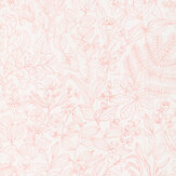 Esquisse Wallpaper - Corail - by Casadeco. Click for more details and a description.