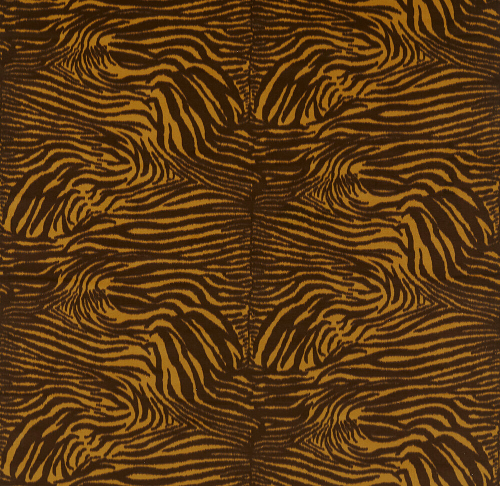 Equidae  Fabric - Onyx/ Amber Light - by Harlequin