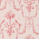 Corne D'adondance Wallpaper - Rouge Carmin - by Casadeco. Click for more details and a description.