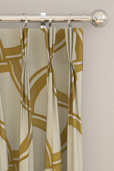 Cognate  Curtains - Dijon/ Shiitake - by Harlequin. Click for more details and a description.