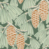 Foxley  Wallpaper - Harissa/Wilderness - by Harlequin