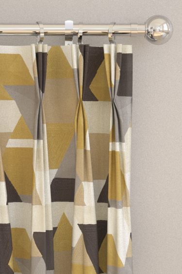 Popova Curtains - Dijon/ Incense/ Origami/ Sketched - by Harlequin. Click for more details and a description.