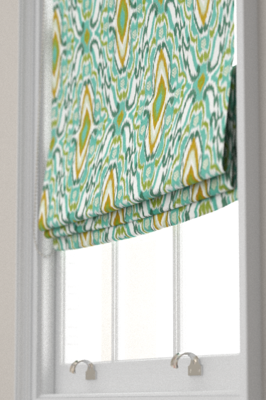 Ixora  Blind - Emerald/ Palm/ Chartreuse - by Harlequin. Click for more details and a description.