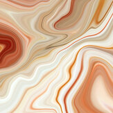 Marbled Ink Medium Mural - Cinnamon - by Origin Murals. Click for more details and a description.