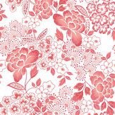 Irina Wallpaper - Coral - by A Street Prints. Click for more details and a description.