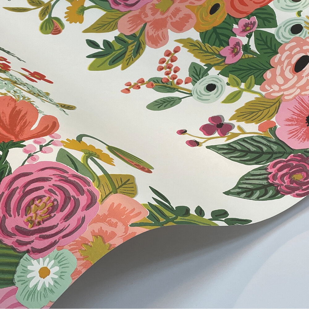 Garden Party Wallpaper - Rose Multi - by Rifle Paper Co.