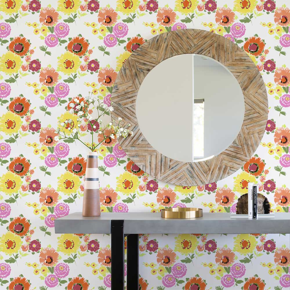 Essie Wallpaper - Multi Coloured - by A Street Prints