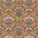 Bramble Wallpaper - Rust - by Rifle Paper Co.. Click for more details and a description.