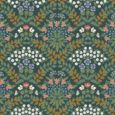 Bramble Wallpaper - Emerald - by Rifle Paper Co.. Click for more details and a description.