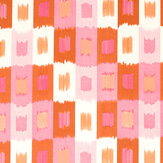 Shiruku  Fabric - Paprika/ Fuschia/ Fig Blossom - by Harlequin. Click for more details and a description.