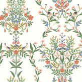 Luxembourg Wallpaper - White Multi - by Rifle Paper Co.. Click for more details and a description.