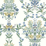 Luxembourg Wallpaper - Indigo - by Rifle Paper Co.. Click for more details and a description.