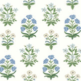 Mughal Rose Wallpaper - Indigo - by Rifle Paper Co.. Click for more details and a description.