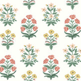 Mughal Rose Wallpaper - White - by Rifle Paper Co.. Click for more details and a description.